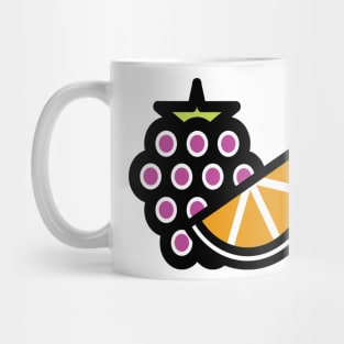 Terp's Fruit front and back design Mug